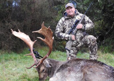 Fallow buck trophy taken by a hunter at Lahar (3)