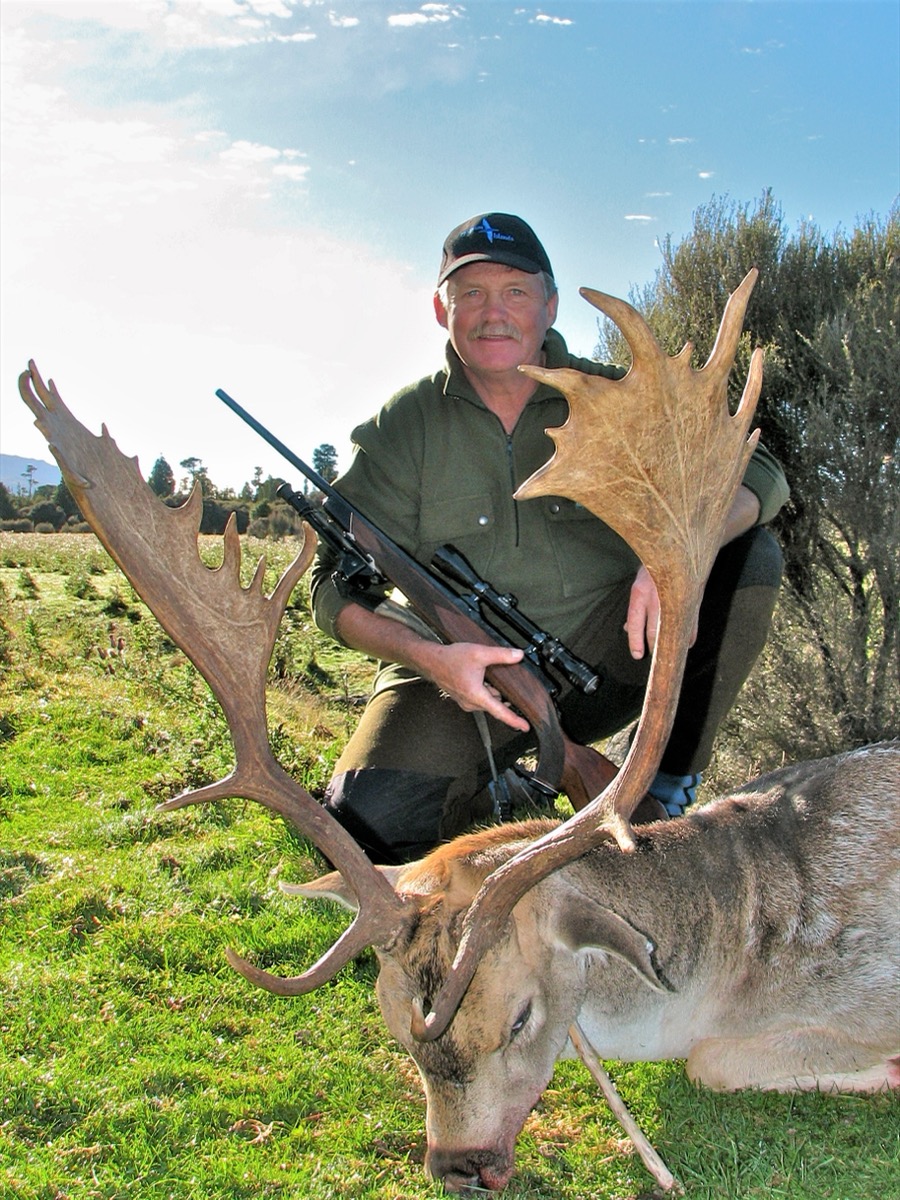 Fallow buck trophy taken by a hunter at Lahar (4)