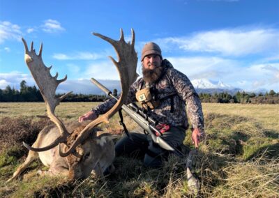 Fallow buck trophy taken by a hunter at Lahar (6)