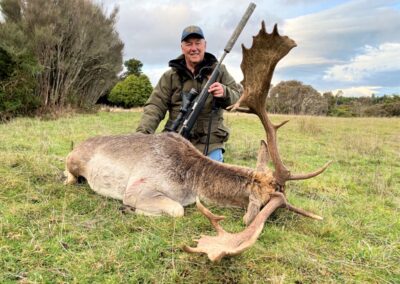 Fallow buck trophy taken by a hunter at Lahar (7)
