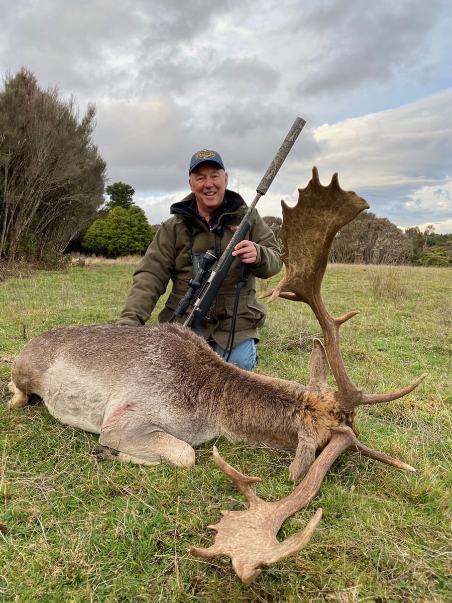 Fallow buck trophy taken by a hunter at Lahar (5)