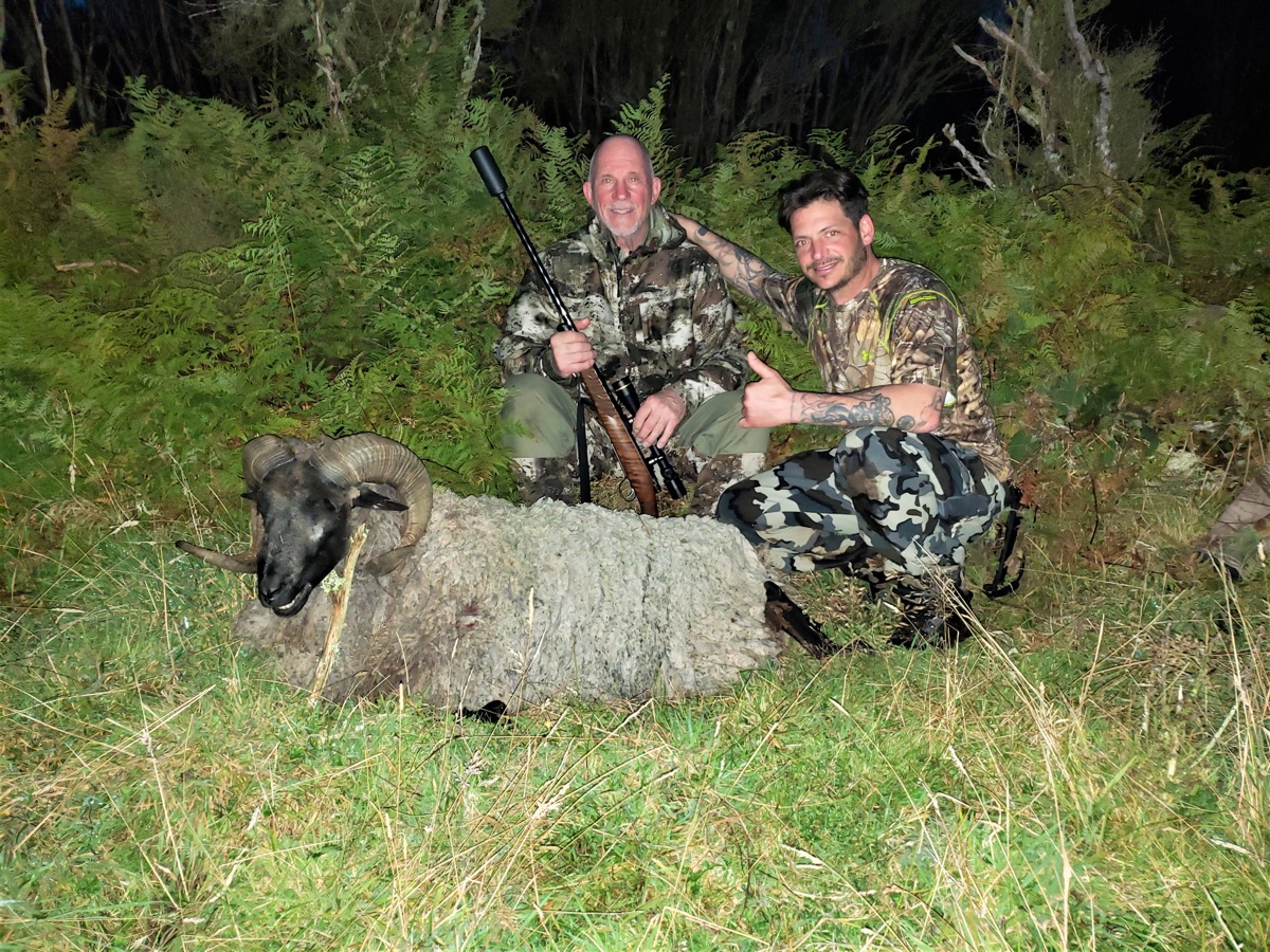 Trophy animal taken by a hunter at Lahar (2)
