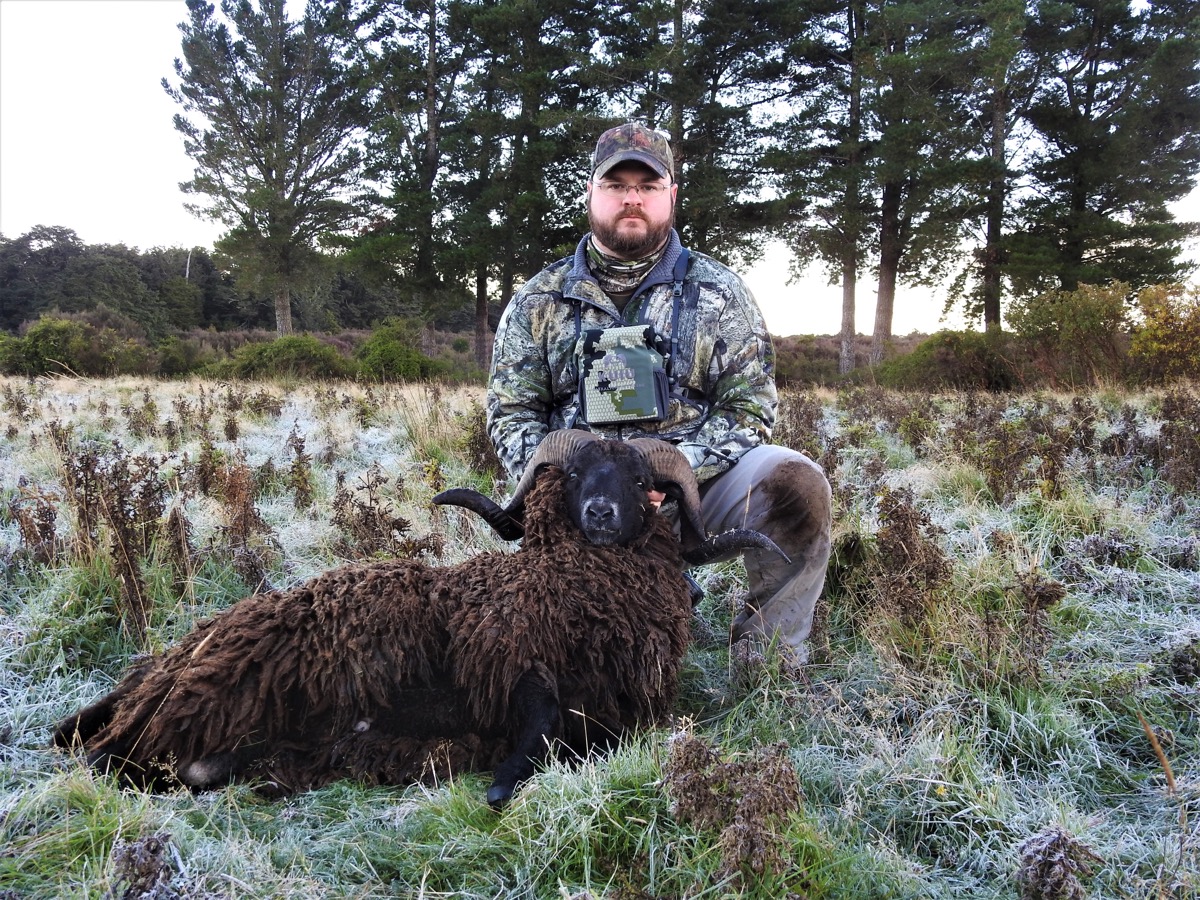 Trophy animal taken by a hunter at Lahar (3)