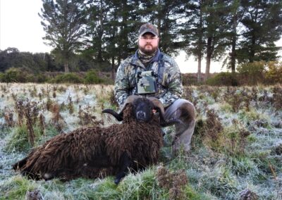Trophy animal taken by a hunter at Lahar (3)