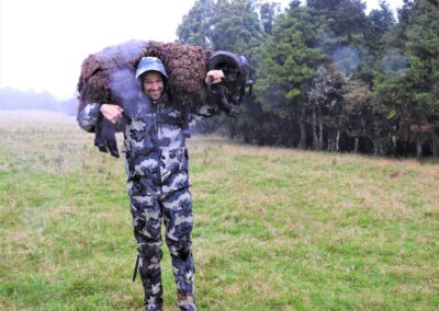Trophy animal taken by a hunter at Lahar (5)