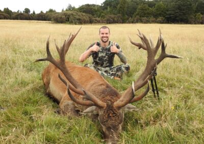 Red stag trophy taken by a hunter at Lahar (10)