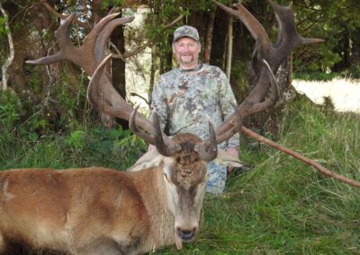 Red stag trophy taken by a hunter at Lahar (12)