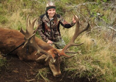 Red stag trophy taken by a hunter at Lahar (13)