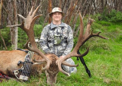 Red stag trophy taken by a hunter at Lahar (14)