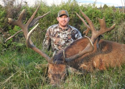 Red stag trophy taken by a hunter at Lahar (16)