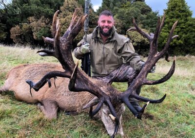 Red stag trophy taken by a hunter at Lahar (18)