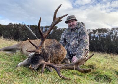 Red stag trophy taken by a hunter at Lahar (19)