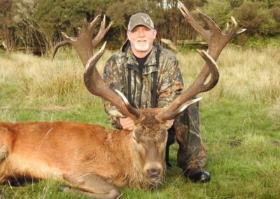 Red stag trophy taken by a hunter at Lahar (2)