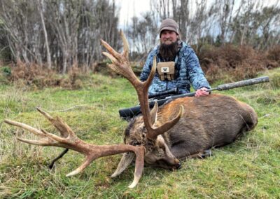 Red stag trophy taken by a hunter at Lahar (22)
