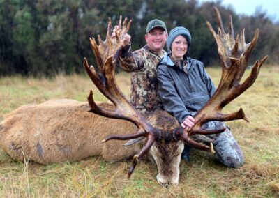 Red stag trophy taken by a hunter at Lahar (23)