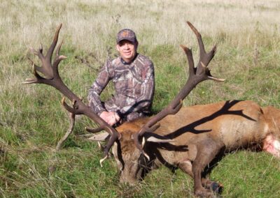 Red stag trophy taken by a hunter at Lahar (25)