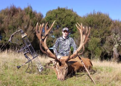 Red stag trophy taken by a hunter at Lahar (26)