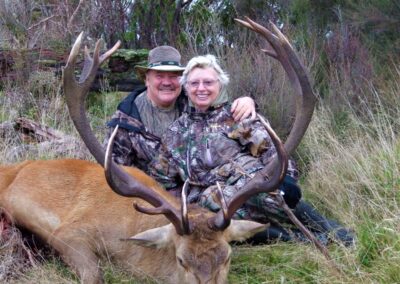 Red stag trophy taken by a hunter at Lahar (27)