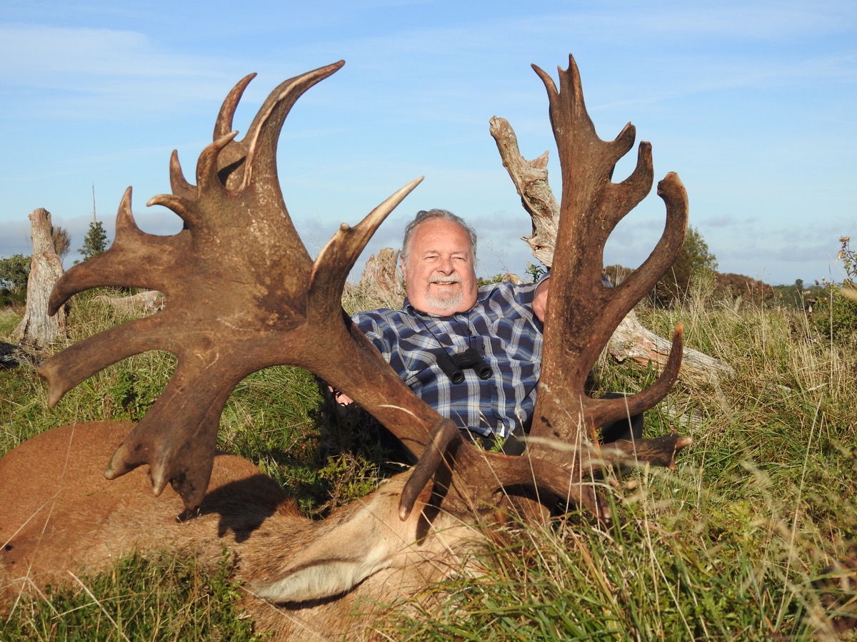 Red Stag Trophy3 Red stag trophy taken by a hunter at Lahar (3)