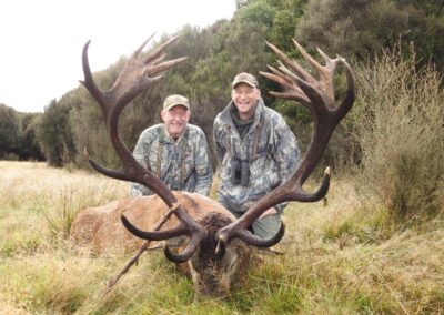 Red stag trophy taken by a hunter at Lahar (6)
