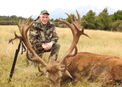 Red stag trophy taken by a hunter at Lahar (7)